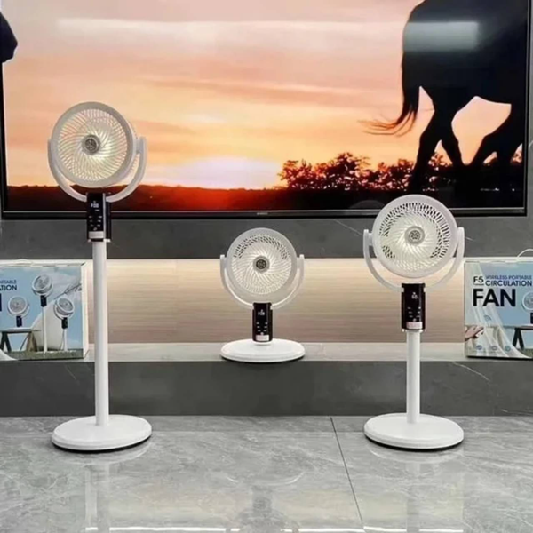 پنکه شارژی wireless portable F5 FAN