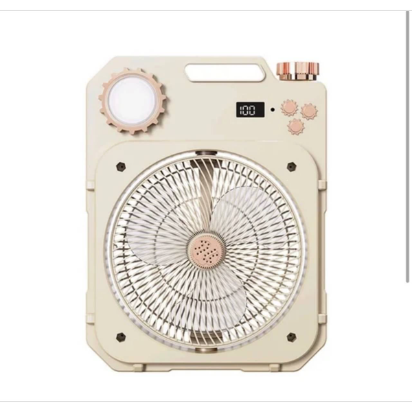 پنکه شارژی f9 vintage tabletop and floor fan