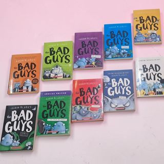 مجموعه 10 جلدی bad guys زبان اصلی
