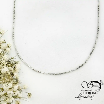 زنجیر (گردنبند) 925عیار ظریف زنانه کد 20288