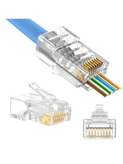 سوکت شبکه میان‌گذر CAT 6