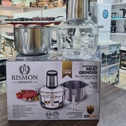 خردکن و غذاساز 2کاسه 5/8لیتر ریسمون مدل7620