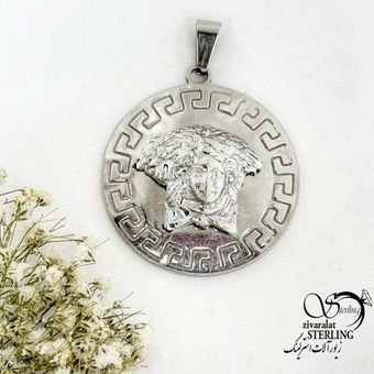 گردنبند مدوسا درشت برند استیل کد 20520