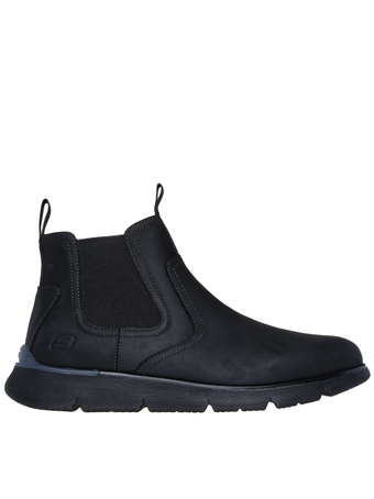 نیم بوت مردانه اسکچرز اورجینال Skechers Ankle boots Augustino - Paulo 205227-BBK