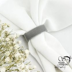 انگشتر کلاسیک حصیری اسپرت کد 20549