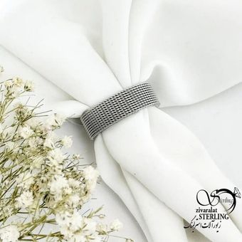 انگشتر کلاسیک حصیری اسپرت کد 20549