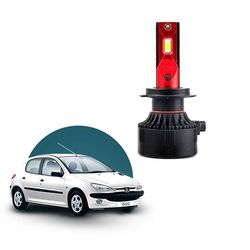 هدلایت نور پایین پژو 206 زرد آفتابی فابریک مدل 3S Pro کانپکس اورجینال | گارانتی (2عددی) 1127