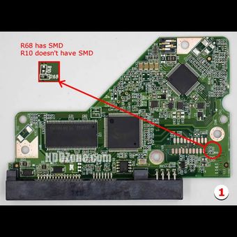 برد هارد اینترنال وسترن دیجیتال Western Digital 2060-771640-003 Rev A