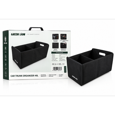 نظم دهنده صندوق عقب ماشین گرین لاین مدل CAR TRUNK ORGANIZER 40L