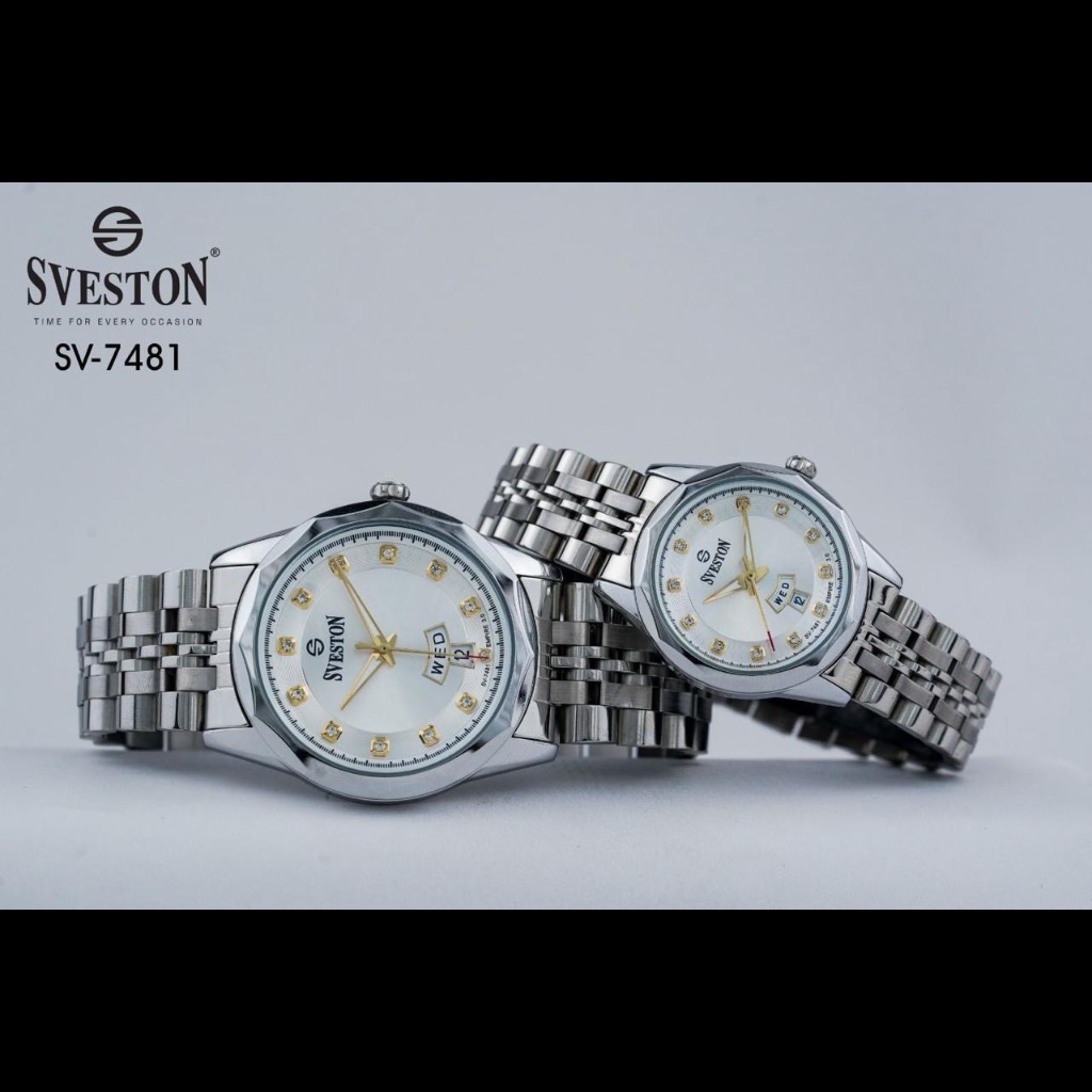 ساعت سویستون استیل جفتی