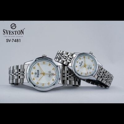 ساعت سویستون استیل جفتی