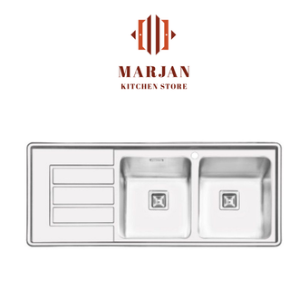 سینک ایلیا استیل فانتزی مدل 2083 توکار