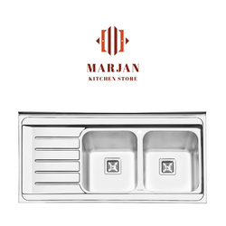 سینک ایلیا استیل فانتزی مدل 1060 روکار