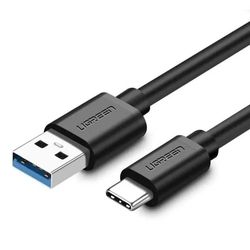 کابل شارژ و دیتا USB3.0 به USB-C یوگرین مدل US184-20883 طول 1.5 متر