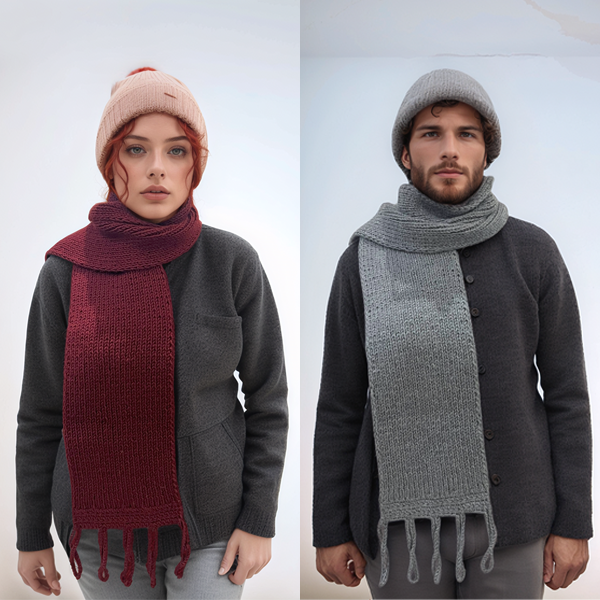 شال گردن دستبافت زنانه و مردانه شاهو کد: 20909