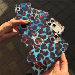 قاب سامسونگ leopard blue اندروید
