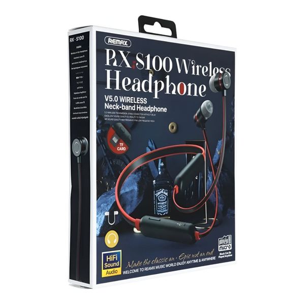 هندزفری بلوتوثی گردنی ریمکس مدل RX-S100