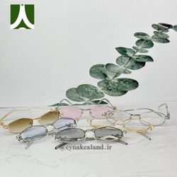 عینک جنتل مانستر فلزی نگین دار کد 202
