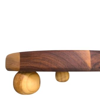 رایزر چوبی گردو "مروارید" - زیبایی و اصالت در میزبانی شما