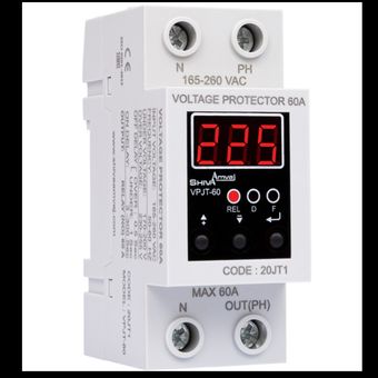 محافظ ولتاژ دیجیتال60A شیوا امواج