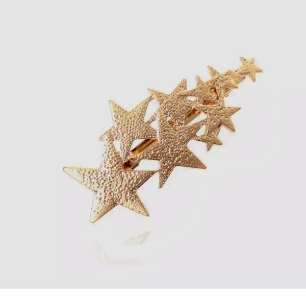 گیره مو زنانه طرح ستاره کد Mhr-452
