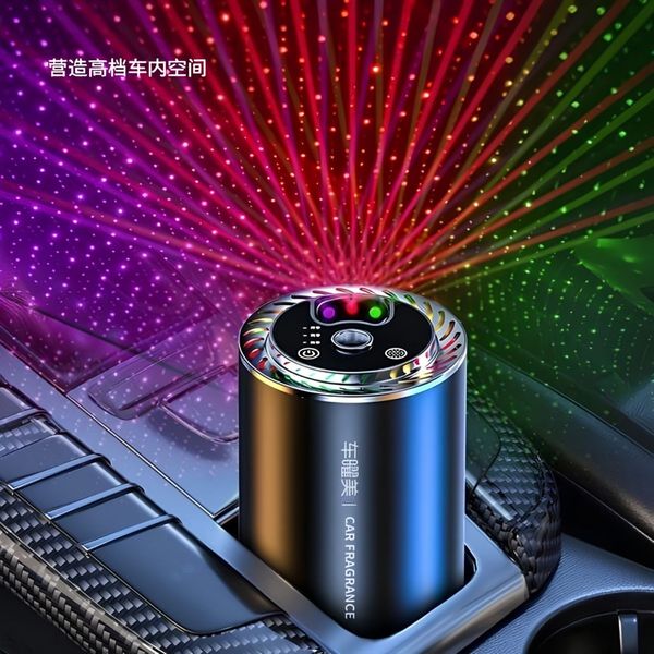خوشبوکننده هوشمند شارژی خودرو مدل F3 نور RGB