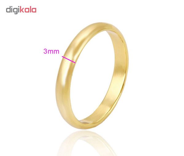 انگشتر ژوپینگ طرح حلقه ساده کد 0260