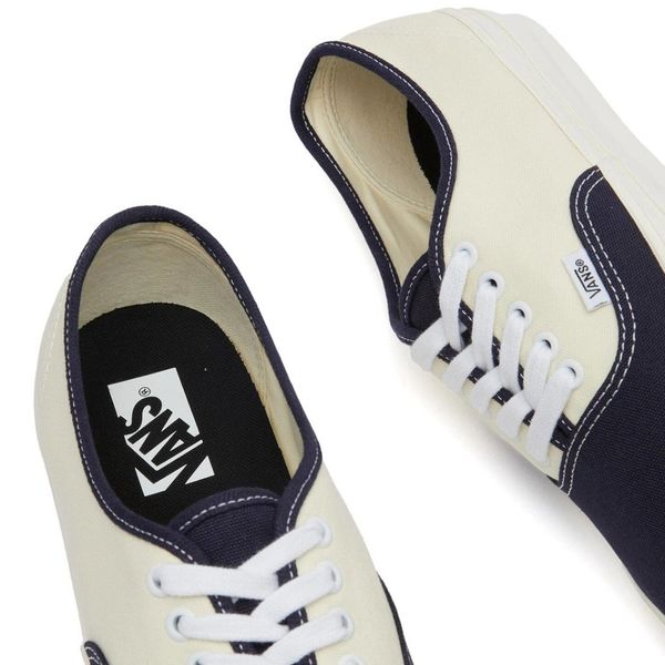ونس آتنتیک سرمه ای سفید/Vans Premium Authentic 44 Baritone Blue