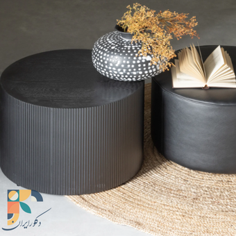 "میز جلومبلی چوبیPixel-B2 مدل مینیمال و ترند در دو نوع تمام چوب و ترکیب MDF و چوب"