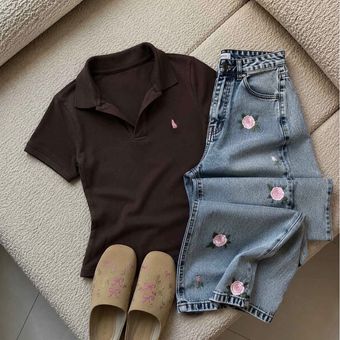 پلوشرت گلدوزی polo