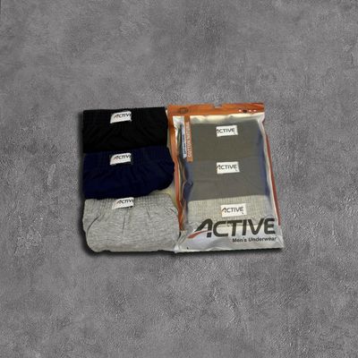 پک سه عددی شورت اسلیپ مردانه Active