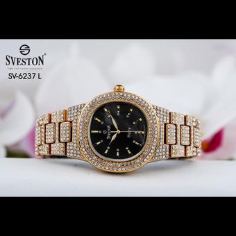 ساعت زنانه نکین دار سویستون