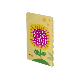 دفتر 40 برگ وزیری سیمی کلاسیک الیپون طرح 2121002