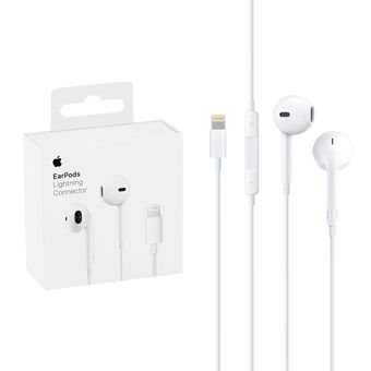 هندزفری باسیم Apple با پورت Lightning مدل MMTN2ZM/A A1748 - سفید - NZR