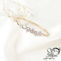 دستبند زنانه برند ژوپینگ مناسب سایز 2 و 3 کد 2145