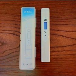 pH متر دیجیتالی اتوکالیبره | تست دقیق اسیدیته با دقت 0.01 | همراه با بافر و کیس نگهدارنده