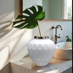 گلدان رومیزی بلوری کد 20