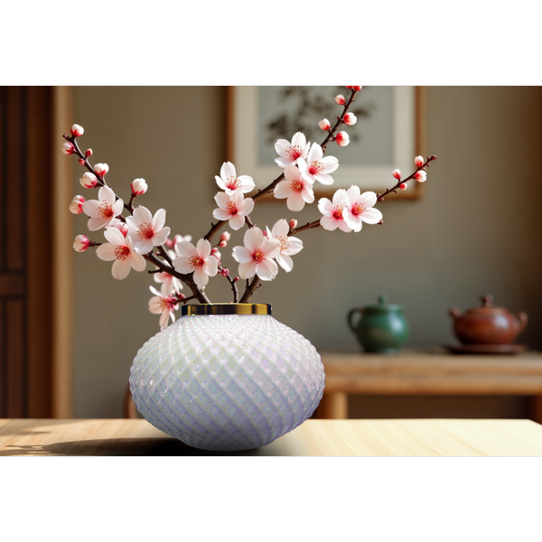 گلدان رومیزی بلوری کد 11