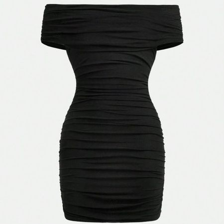 پیراهن یقه قایقی کوتاه