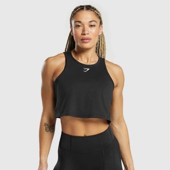 Lifting Essential Cotton Crop Tank