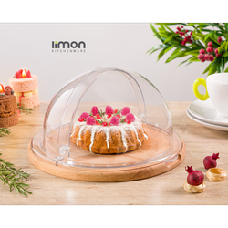 ظرف کیک کف چوبی لیمون (217959)