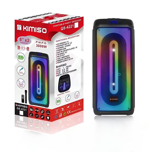اسپیکر بلوتوثی کیمیسو KIMISO مدل QS4221