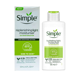 کرم مرطوب کننده و آبرسان مدل لایت سیمپل مخصوص پوست مختلط و چرب