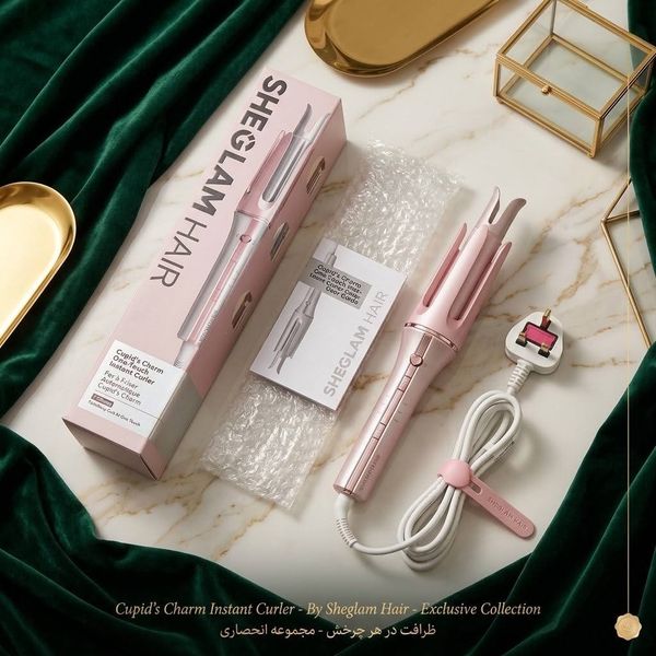 فر کننده مو خودکار شیگلم Cupid's Charm مدل 25 میلی‌متر