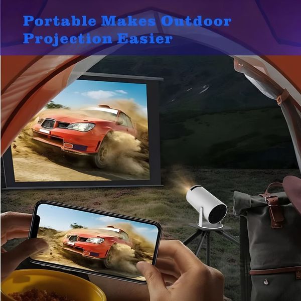 ویدئو پروژکتور قابل حمل HY300 کیفیت Ultra HD