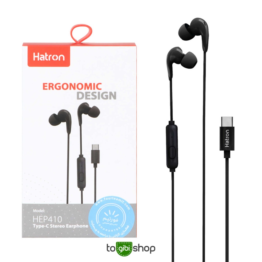 هندزفری باسیم Hatron Type-C مدل HEP410