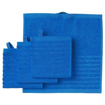 حوله آشپزخانه ایکیا مدل blue VÅGSJÖN سایز 30X30 سانتی متر بسته 4 عددی