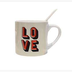 فنجان طرح عشق love