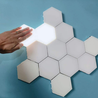 پنل LED هوشند گیمینگ لمسی مدل هگزا  -  RGB - QFFL Smart LED Light Panels