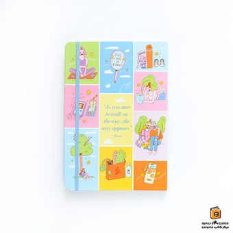 دفتر شطرنجی برند مغازک (Maghazak)